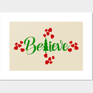 Christmas 15 - Believe Posters and Art